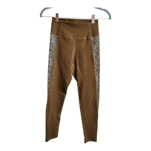 Zyia Active Green Leggings‎ Size 4 - Picture 1 of 8